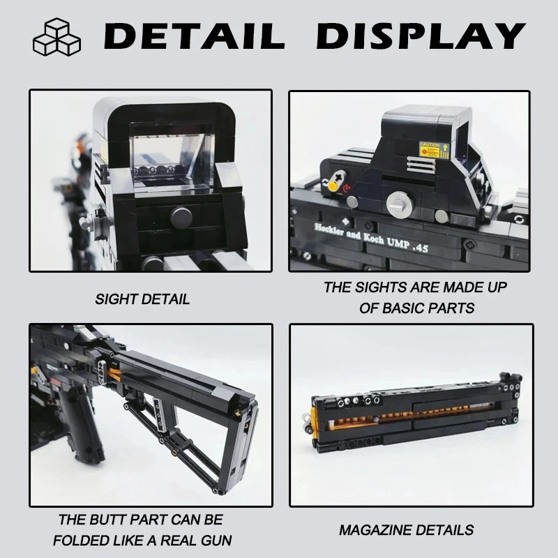 Kit de pistola bloques de construcción militares Foto 2 de 4
