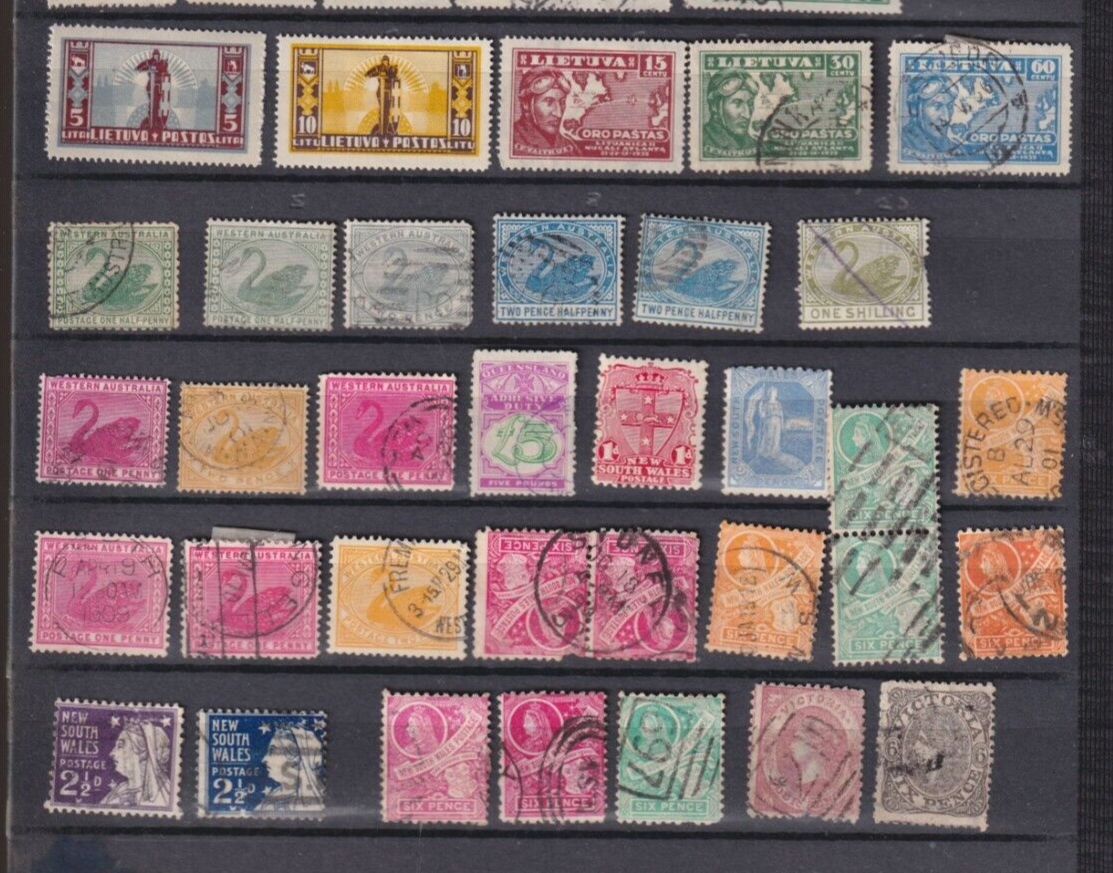 A good cat value mixed group used and unused Australian States issues eBay