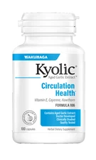 Kyolic Formula 106 Aged Garlic Extract Circulation 100 Caps (2 Pack) EXP 07/28