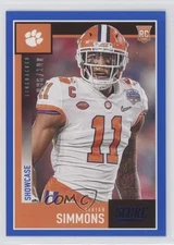 2020 Score Rookies Showcase 86/100 Isaiah Simmons #346 rf2