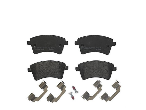 Brembo P 68 044 Bremsbelagsatz, Scheibenbremse FüR MERCEDES-BENZ Renault-image