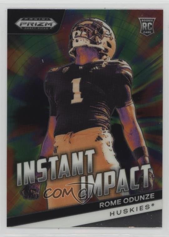 2024 Panini Prizm Draft Picks Instant Impact Rome Odunze #II-RO Rookie RC