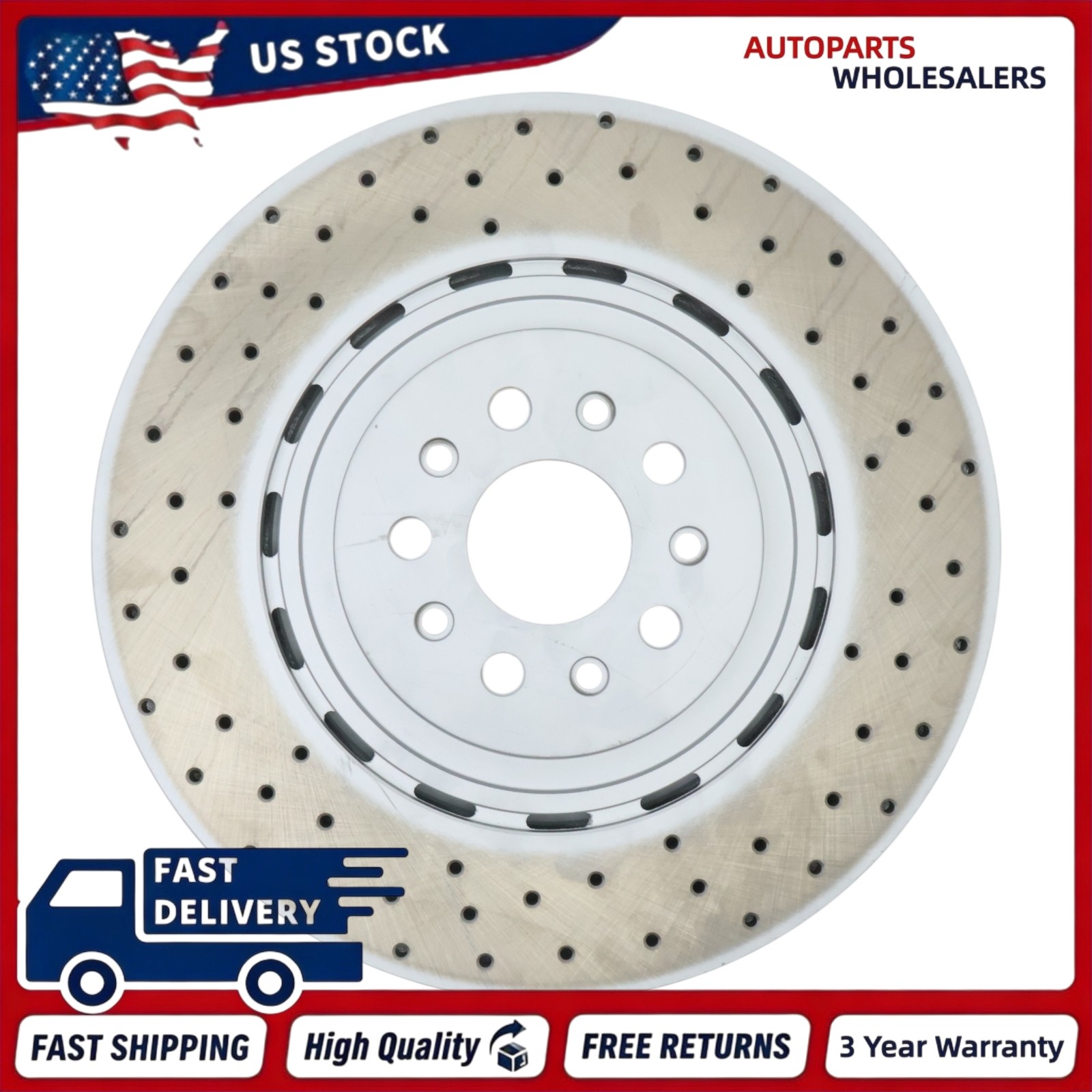 Maserati Levante Trofeo 2017-2021 Front Brake discs 2 pcs
