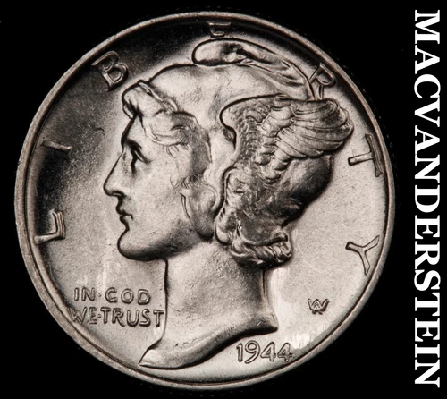 1944 Mercury Dime- Silver Super Choice Gem Brilliant Uncirculated++++  #i3463