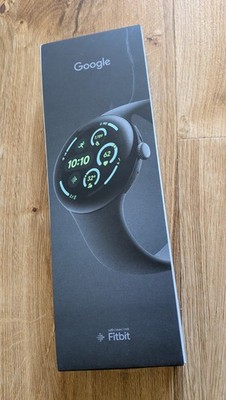 Google Pixel Watch 3 45mm Neu OVP Obsidian Schwarz