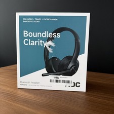 AOC Wireless Microphone Headset For Work - Bluetooth 5.4 Mic Mute Noise Cancelin