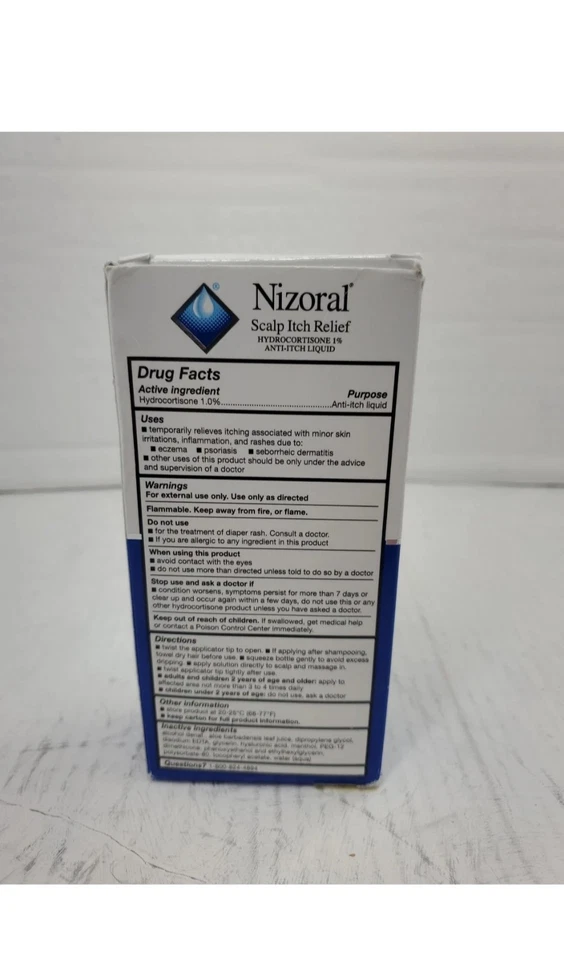 Nizoral Scalp Anti-Itch Relief Max Strength Liquid Soothe Calm Exp:11/25 #0100 - Image 3 of 4