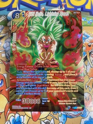 SS2 Kefla, Lightning Speed (SPR) BT15-148 Dragon Ball Super Foil NM