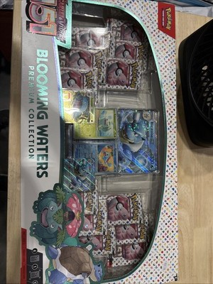 Pokemon: Scarlet & Violet 151 Blooming Waters Premium Collection Factory Sealed