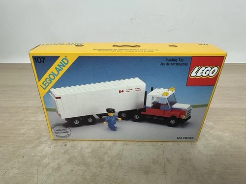 Vintage LEGO 107 LEGOLAND Canada Post Exclusive Mail Truck - NEW, SEALED & RARE