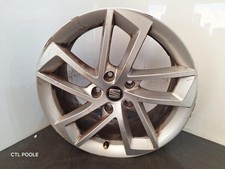 2016 SEAT LEON SEAT LEON 17" ALLOY 7 X 17 ET 49 WHEEL HAS MULTIPLE MARKS TO FACE