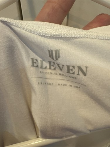 Eleven By Venus Williams Top Peace Maker Tanktop XXL Weiß Stretch Neu mit Etikett - Bild 6 von 9