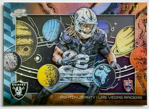 2025 Topps Cosmic Chrome Ashton Jeanty Base (RAW)