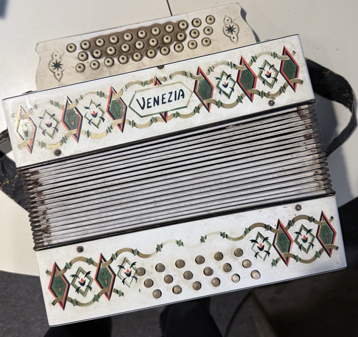 Original Venezia accordion Steel Reads Germany Made, Vintage | eBay