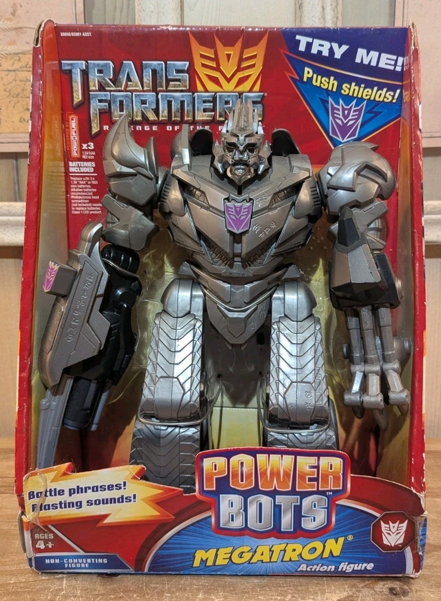 Transformers Revenge Of The Fallen Power Bots Megatron 2008 New In