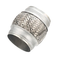 Exhaust Flex Pipe Stainless Steel Heavy Duty Double Braid 3''x4''