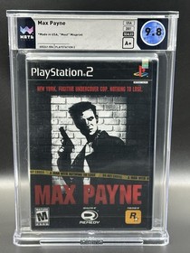 Max Payne &bull; WATA 9.8 A+ &bull; 1st Print &bull; PlayStation 2 &bull; Not VGA/CGC