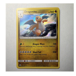 how rare is dragonite card Amazon.com: Dragonite V - 049/078 - Pokemon Go - Pokemon Ultra Rare Card main image 1