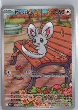 Minccino Holo Illustration Rare SV: Black Bolt 152/086 NM on eBay