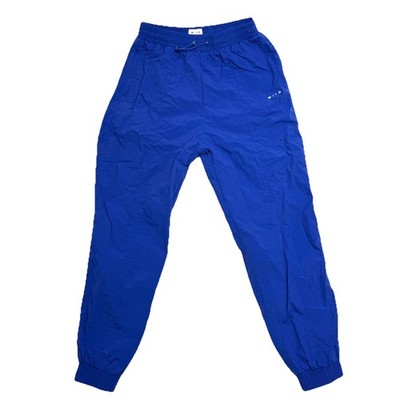 Wilo The Label Blue Essential Nylon Trackpants Sweatpants Womens Size Medium