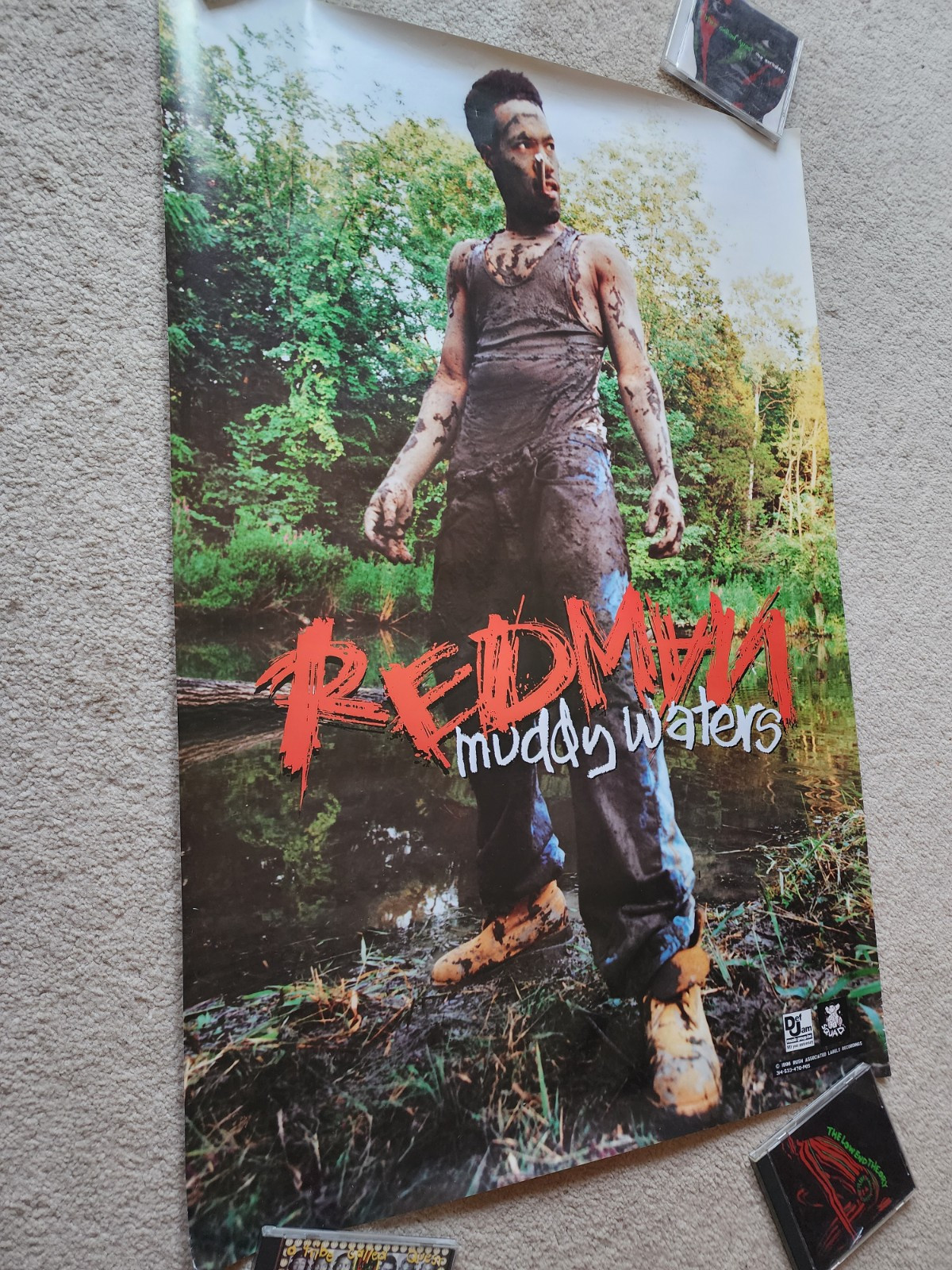 Redman Muddy Waters promo poster 1996 rap hip hop Def Squad