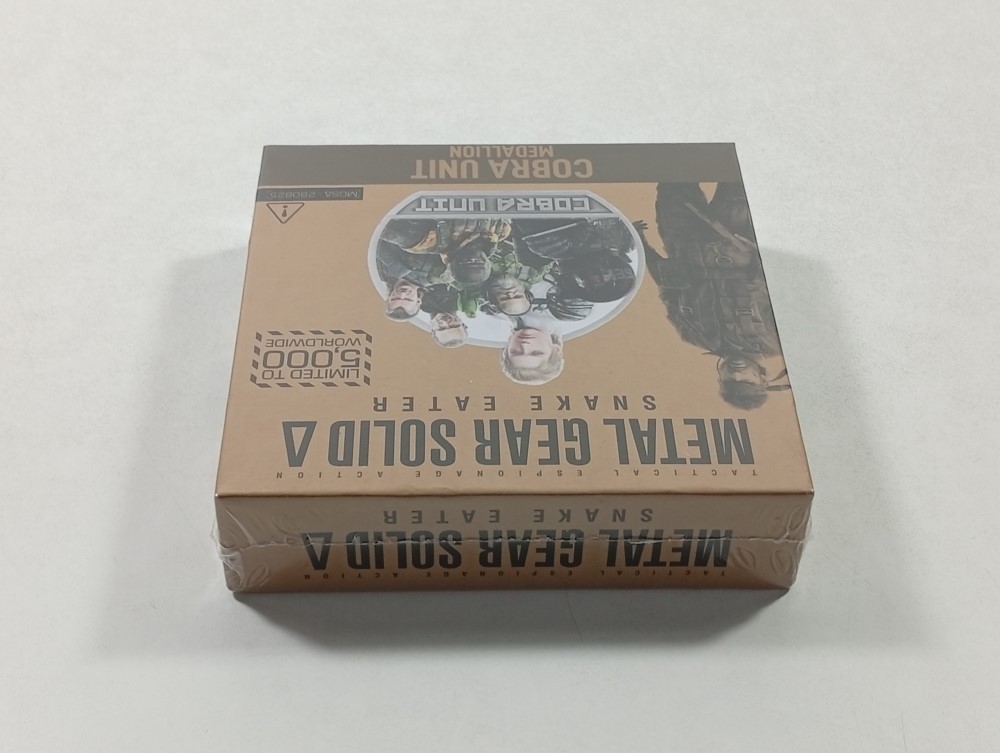 Médaillon Metal Gear Solid Delta Cobra Unit pour compléter votre vitrine