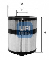 UFI ÖLfilter 25.108.00 Filtereinsatz FüR Opel CC Z02 Saab Z03 Signum Vectra Cdti