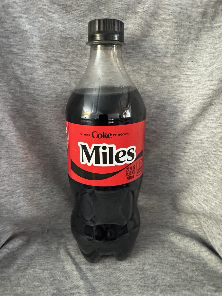 Share a Coke with Miles 2025 Personalized Gift Coca~Cola