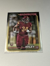 2024 Topps Chrome Football - #300 Michael Wiley Rookie Washington Commanders