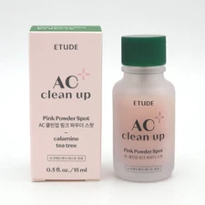 ETUDE AC Clean Up Pink Powder Spot 15ml Acne Care K-Beauty