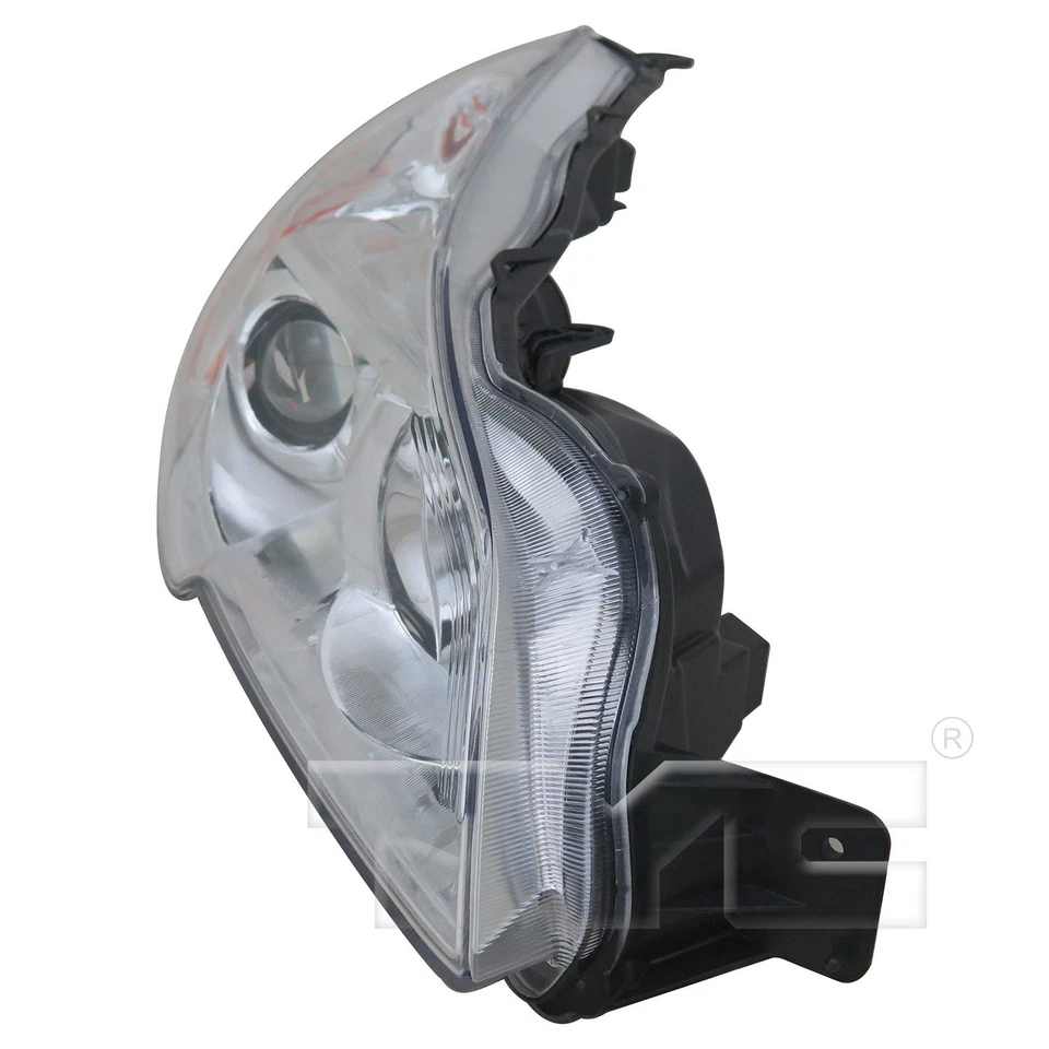 Lámpara de faro para 13-14 Subaru Outback (bisel cromado) pasajero derecho CAPA Foto 4 de 4