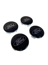 Oem 19-25 Ford Expedition Ranger F-150 Black Center Caps 2.5in Fl34-1a096-hb