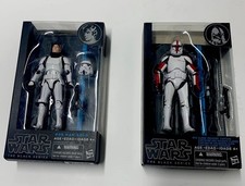 Hasbro 2014 Star Wars The Black Series  9 Han Solo &  13 Clone Trooper Captain