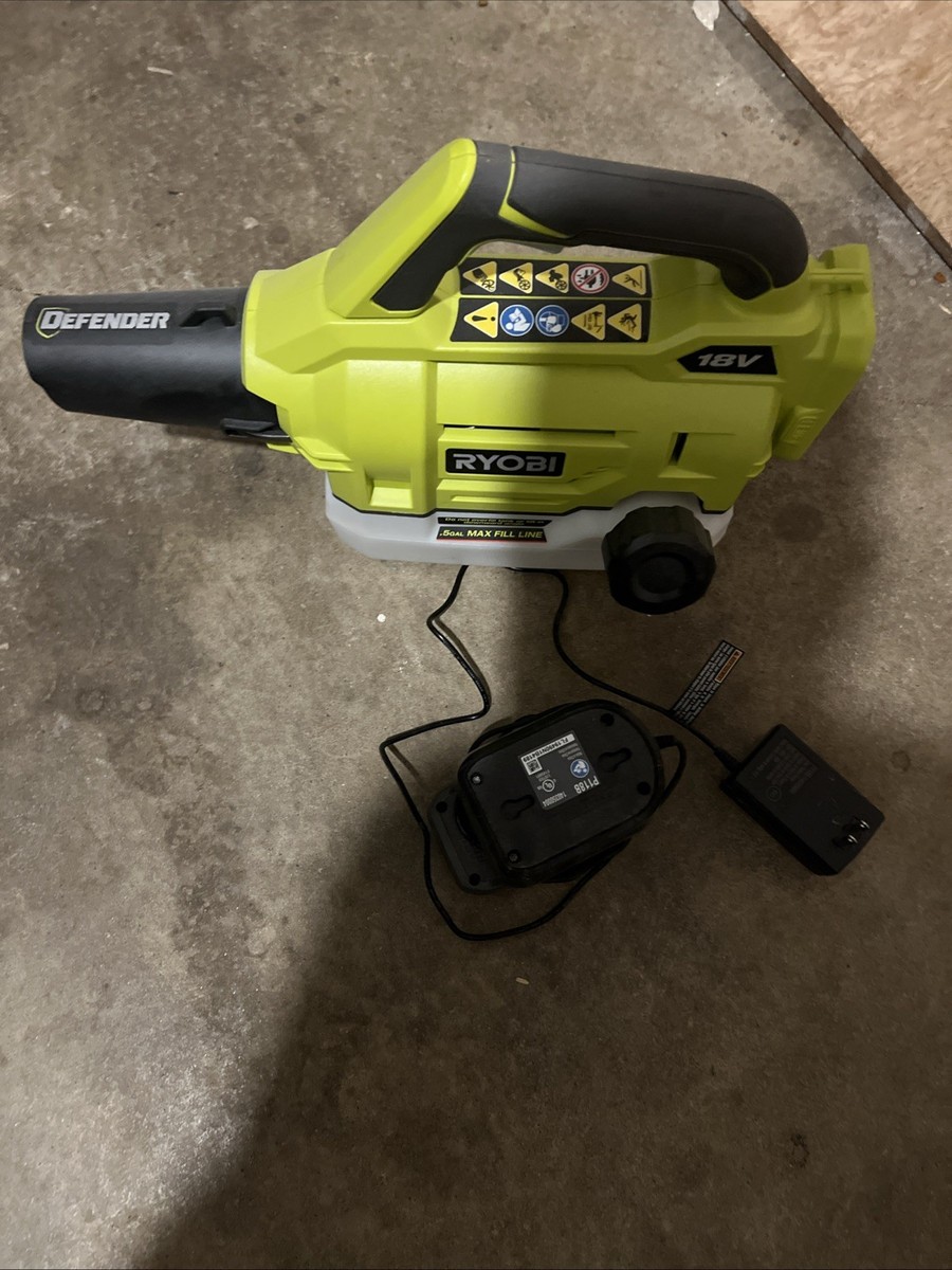 Leaf Blower Ryobi Fogger Disinfectant Ryobi One+ 18V Volt Defender
