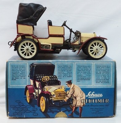Schuco 1229 Old Timer Mercedes Simplex 1902 Tin Wind Up Toy Car