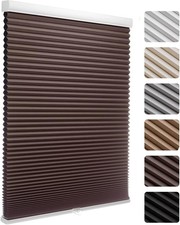 MYshade 1.5-Inch Cellular Cordless Blackout Shades - Taupe - 24 W x 48 H