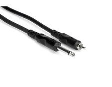 Hosa CPR-115 Interconnect Cable - 1/4-inch TS Male to RCA Male - 15 foot