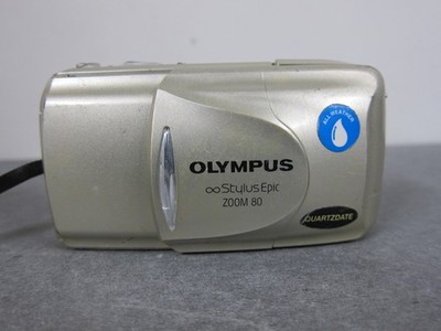 Olympus Stylus Epic Zoom 80 Quartzdate 35mm Film Camera