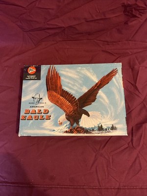 Bald Eagle Model Kit Vintage Pyro Mark Trail s American 