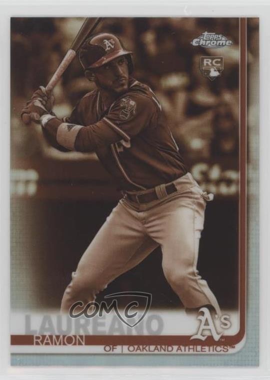 2019 Topps Chrome Sepia Refractor Ramon Laureano #178 yi5