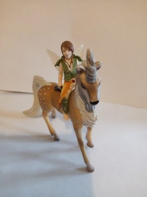 Schleich Bayala 70461 Elfe Auf Wald Einhorn 2012 Selten