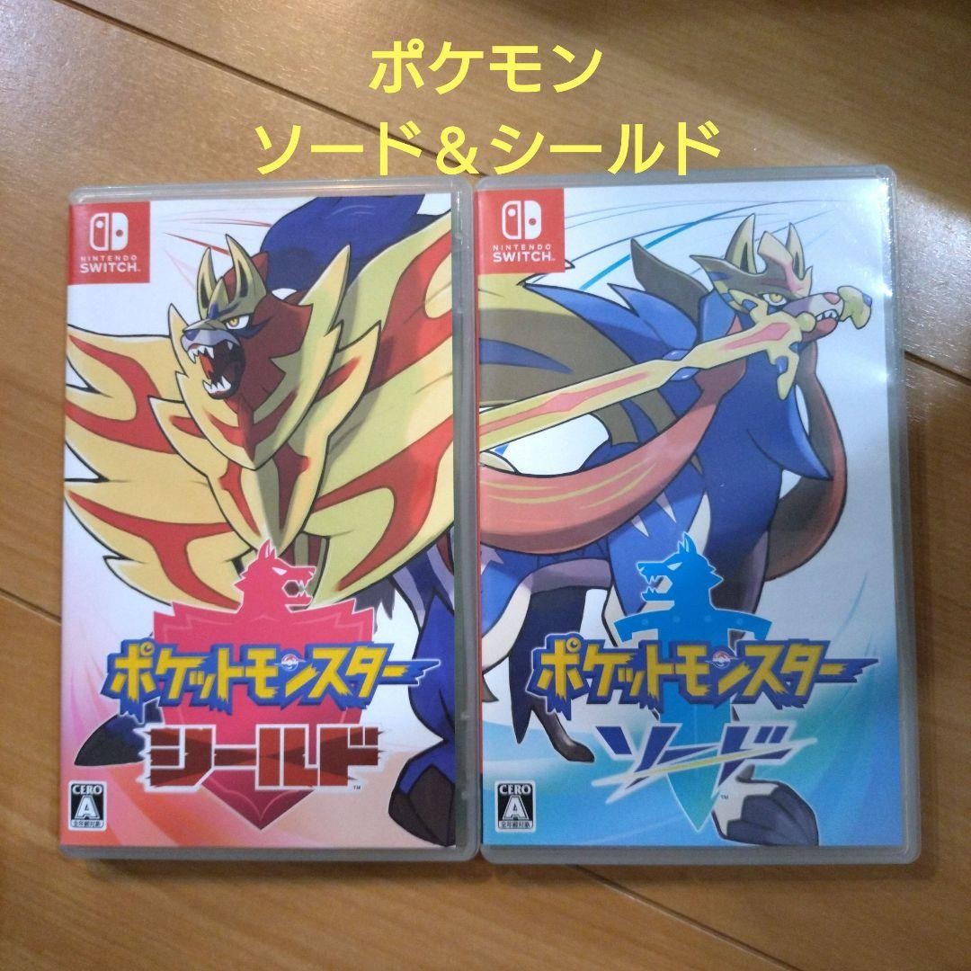 Pokemon Sword and Shield Nintendo Switch Set Japan Good Very J 46