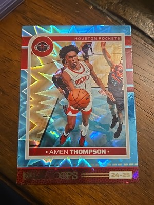 2024-25 nba hoops amen thompson Blue Explosion it'