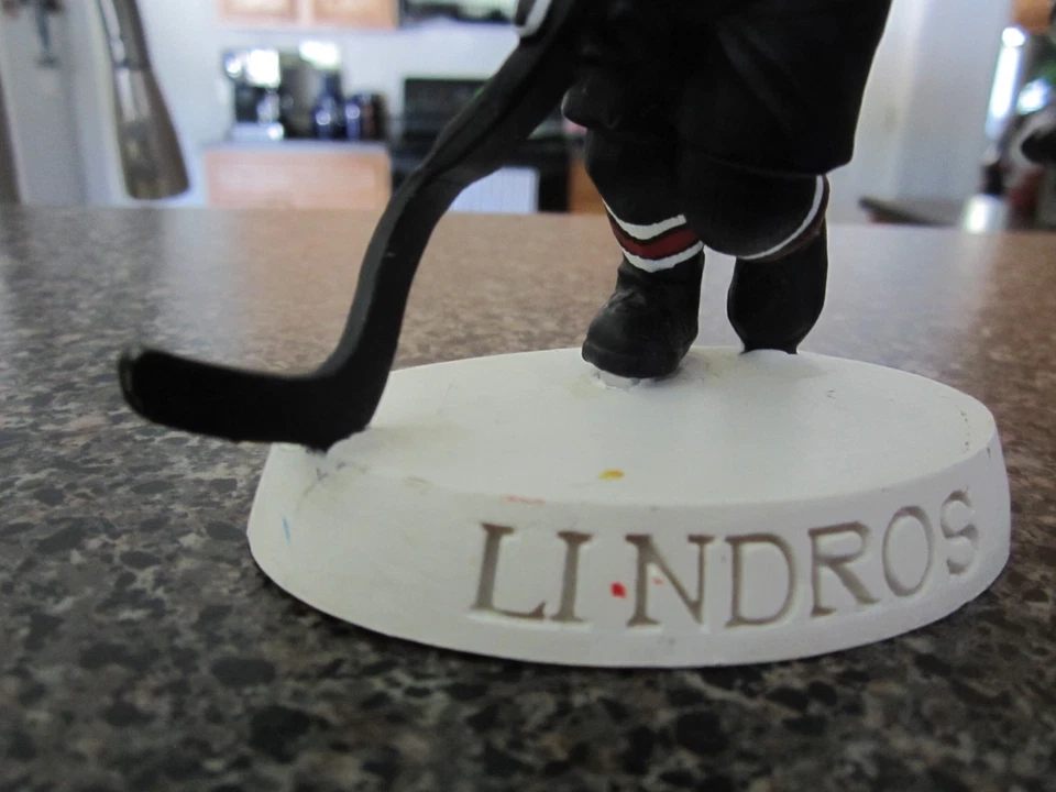 Estatua de Eric Lindros NHLPA 1998 - 6,5 - Flyers Rangers - ¡Rara! Foto 2 de 3