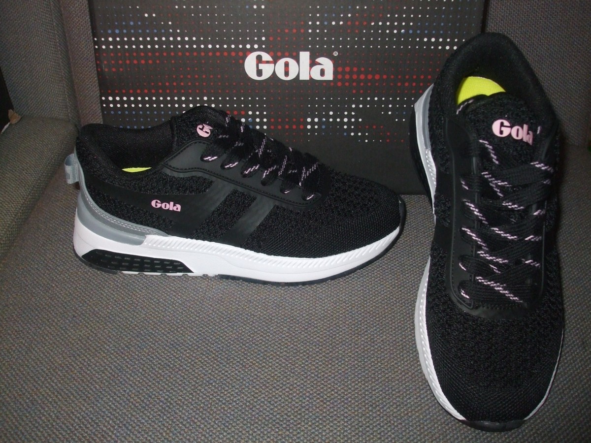 GOLA WOMENS ATOMICS BLACK/TEA ROSE LACED SIZES +8
