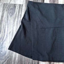Thakoon Asymmetric Black Skirt Fit & Flare Size Large officecore work career