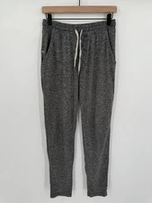 Vuori Ponto Performance Pants Mens Small Gray Heather Stretch READ*