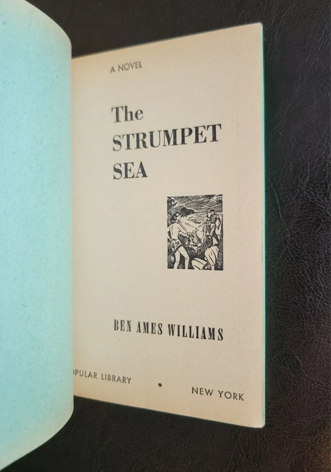 The Strumpet Sea Ben Ames Williams Popular Library 371  1951 GGA cover art NICE - Image 4 of 4