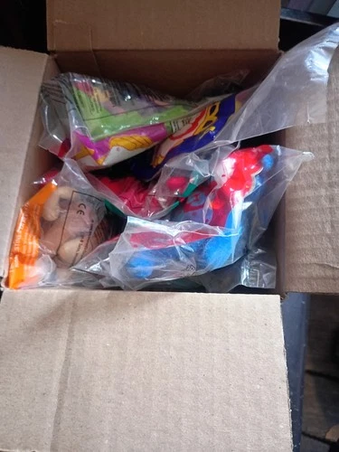 Lot Of  Vintage 1990s Ty Teenie Beanie Babies Sealed Happy Meal