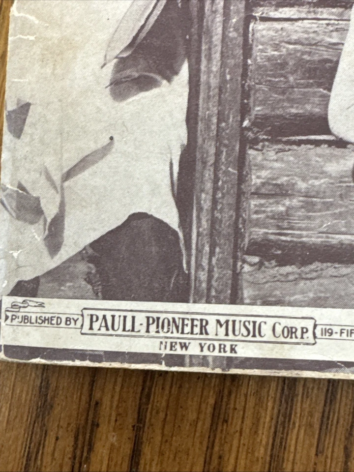 Antigo livro de guitarra The Happy Cowboy canta e toca músicas do Dia dos Pioneiros 1934 música - Imagem 4 de 4